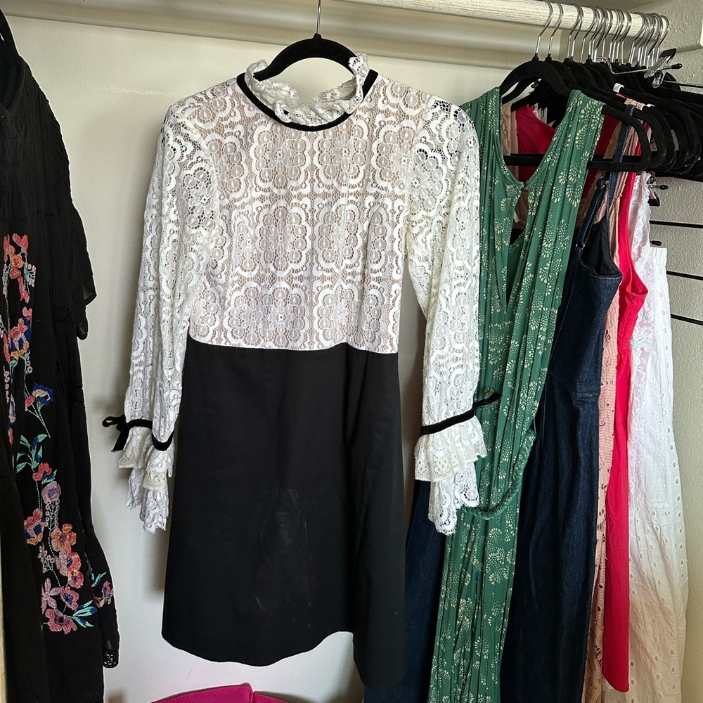 Sea New York Ivory Lace Dress